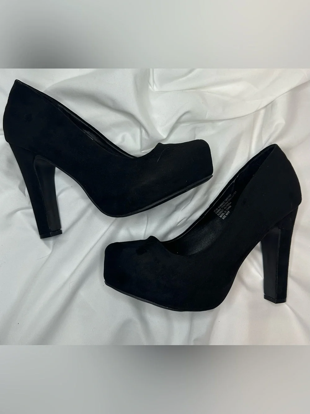 Torrid Black Platform High Heel Pumps Shoes size 9WW